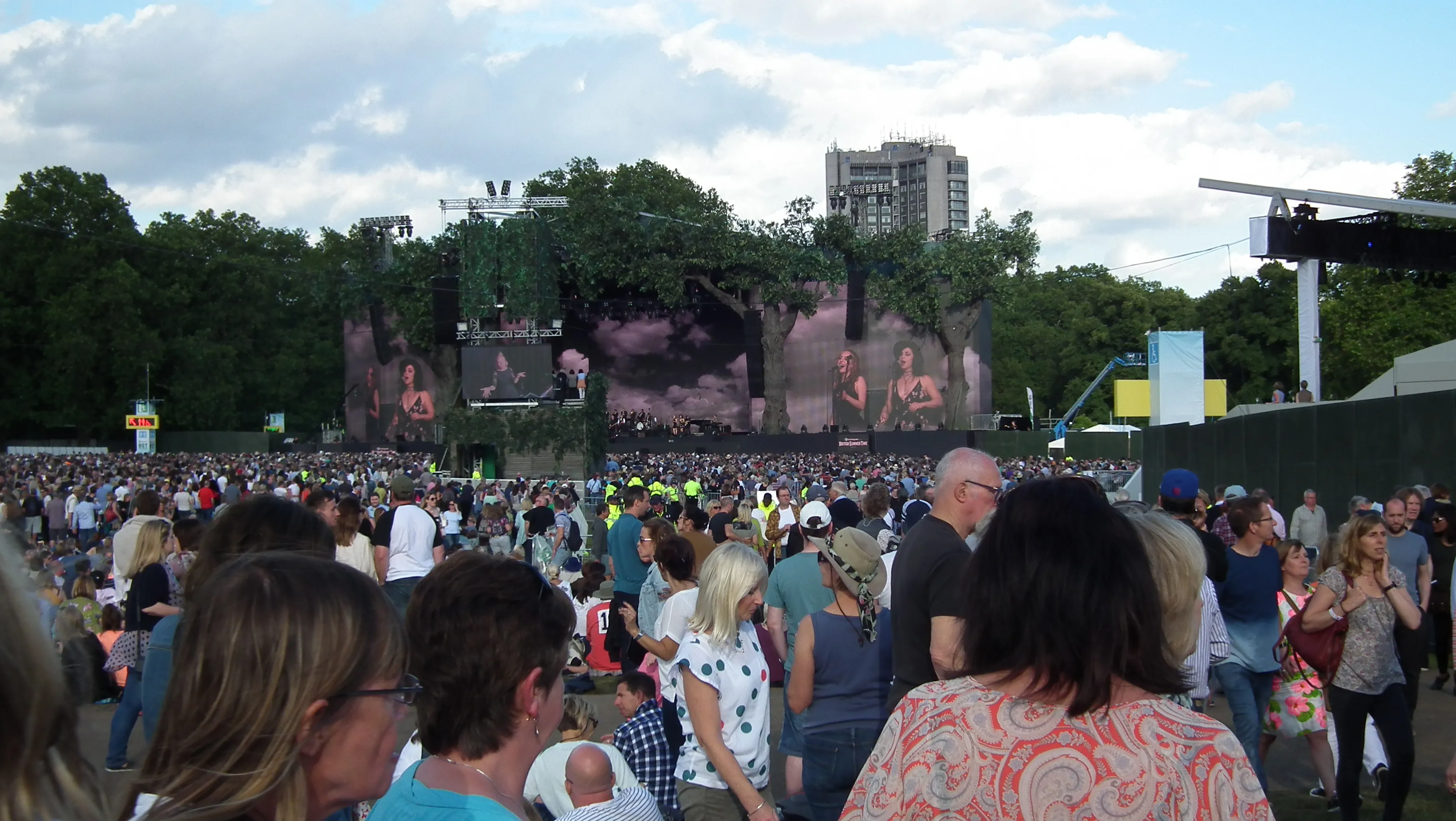 Carol King Concert Hyde Park 03 July 10
