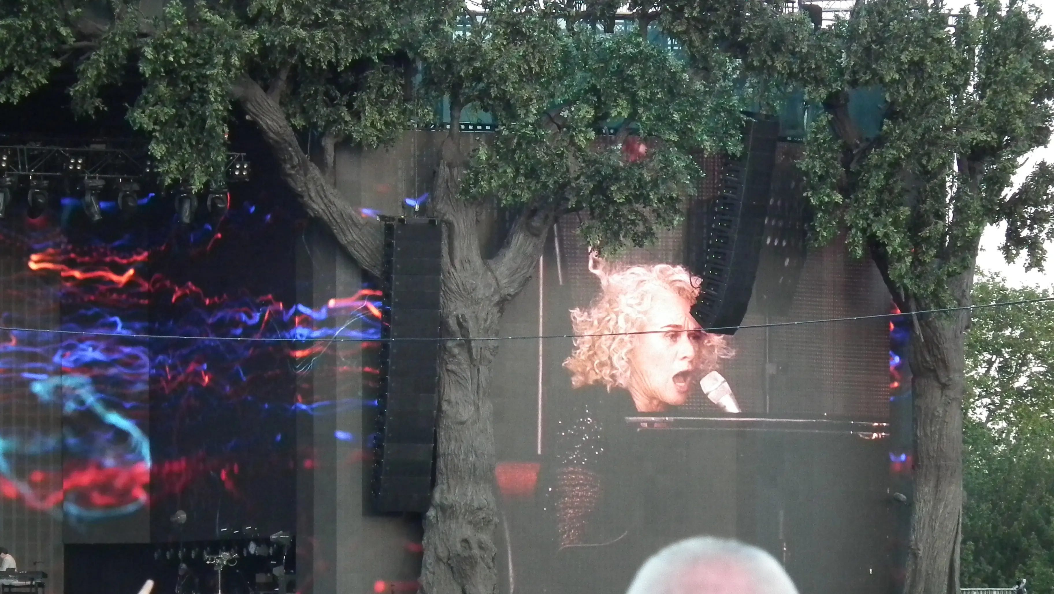 Carol King Concert Hyde Park 03 July 6