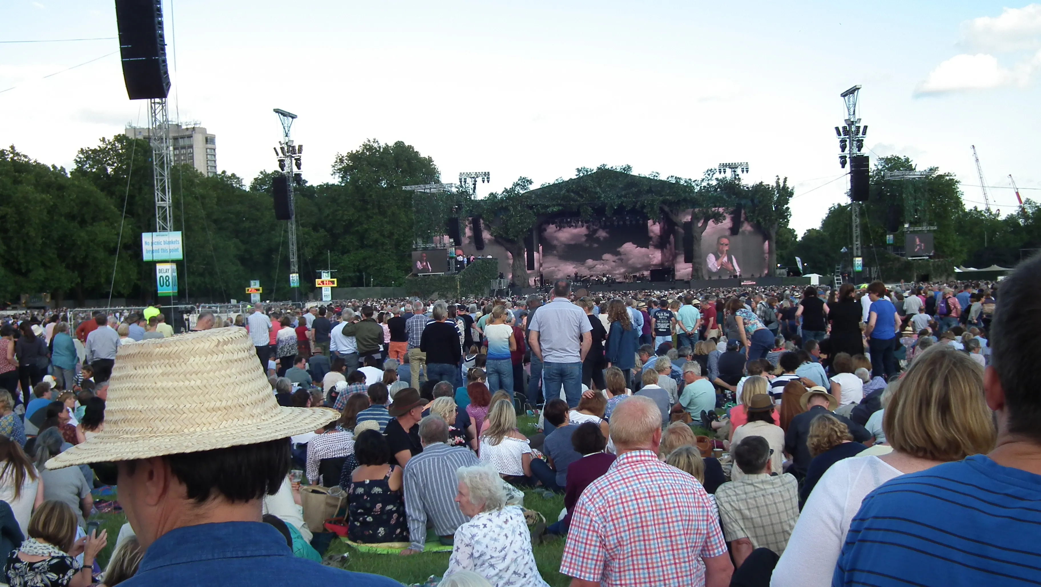 Carol King Concert Hyde Park 03 July 8