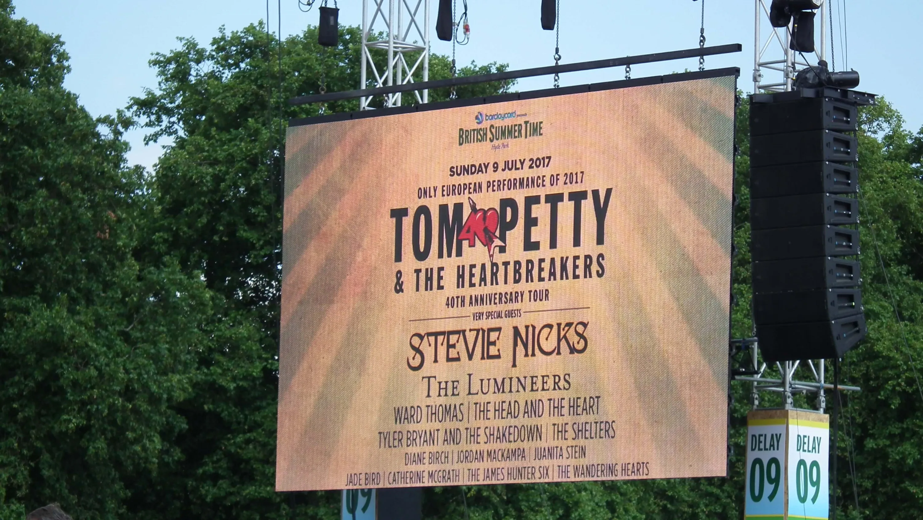 G09 Tom Petty BST Concert Hyde Park London 09 Jul 18