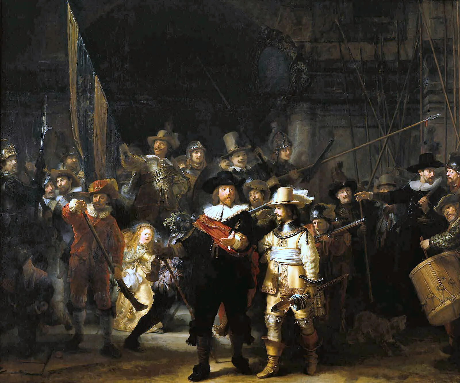 Rembrandt the night watch 2