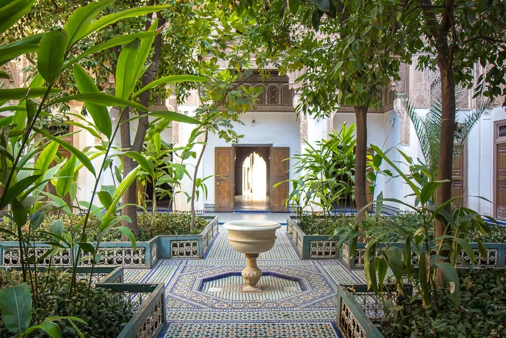 Bahia Palace Courtyard