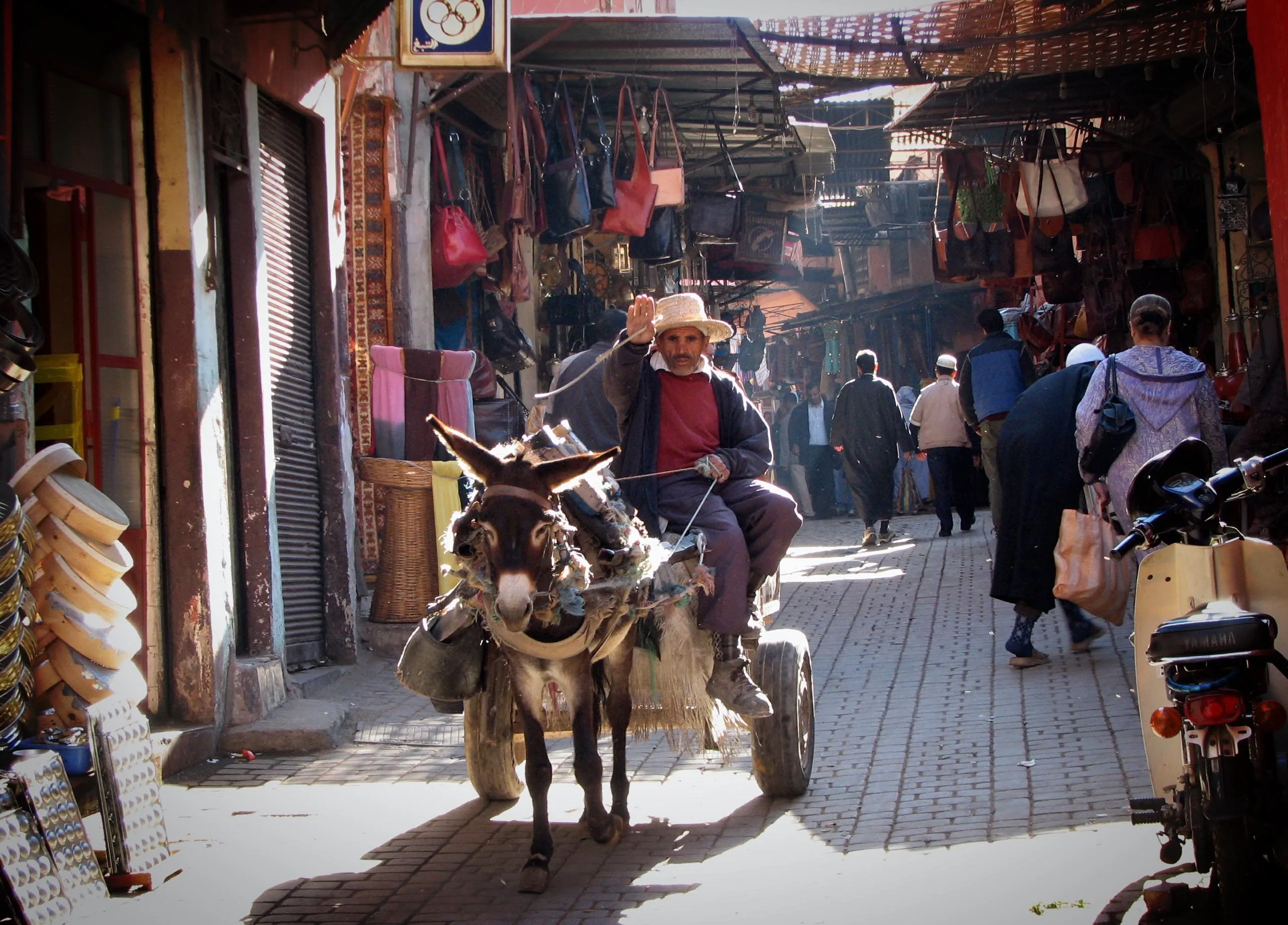Souk marrakech morocco