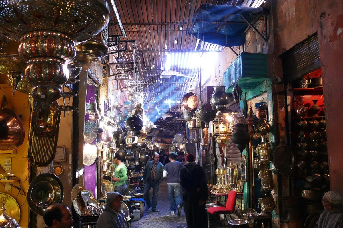 Souk scene