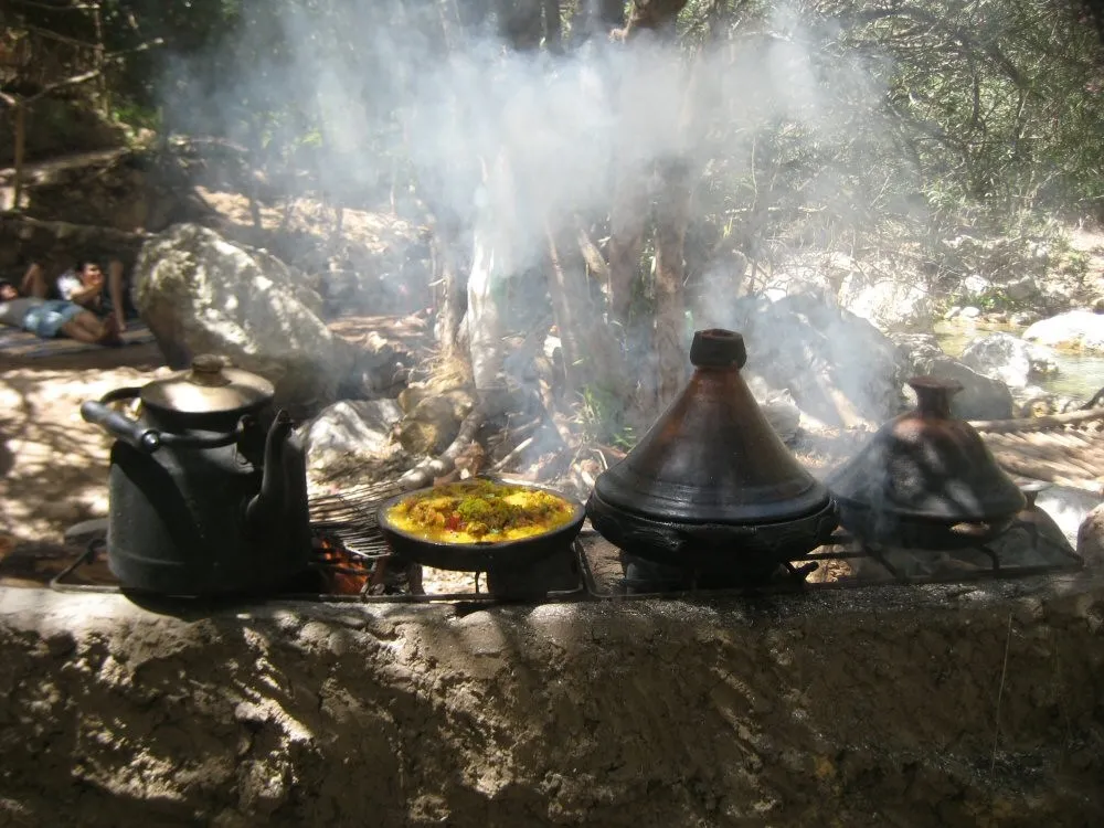 Tagine cooking